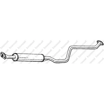 Silencieux central BOSAL 286-175