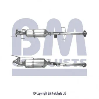 Filtre à particules / à suie, échappement BM CATALYSTS