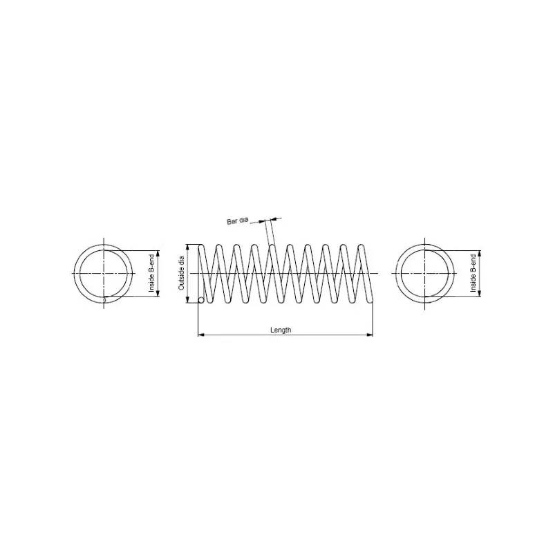 Ressort de suspension MONROE SE0071