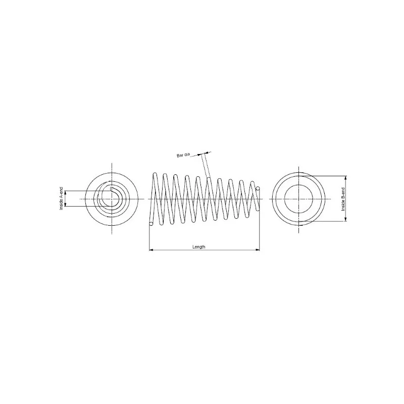 Ressort de suspension MONROE SP0139