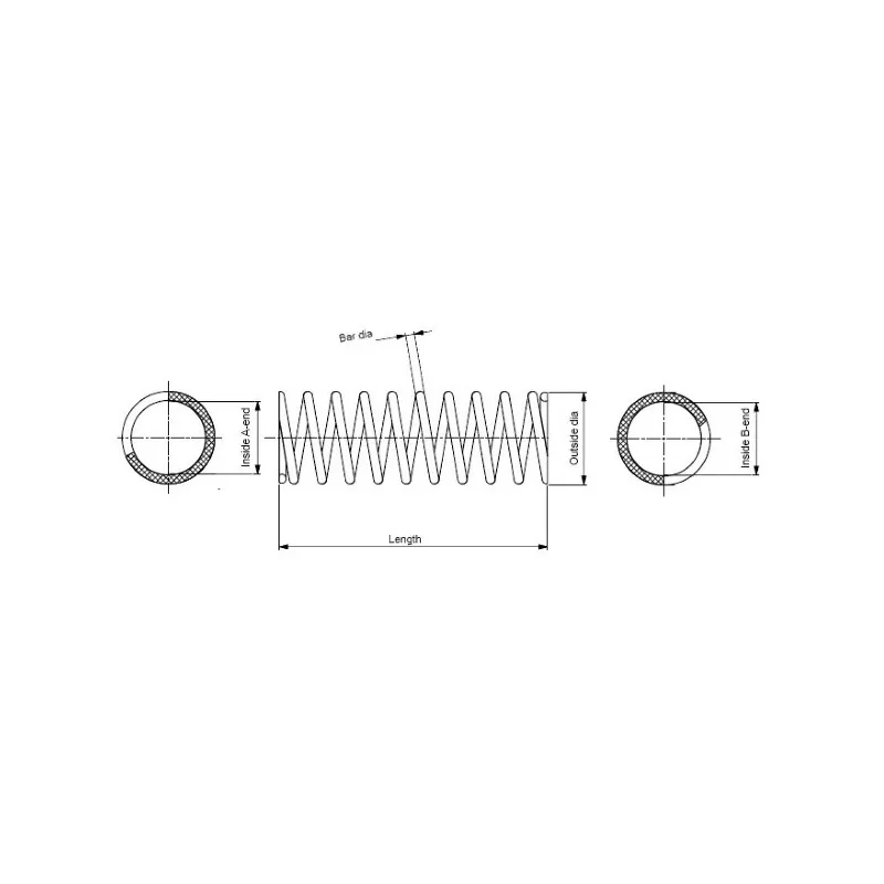 Ressort de suspension MONROE SP0735