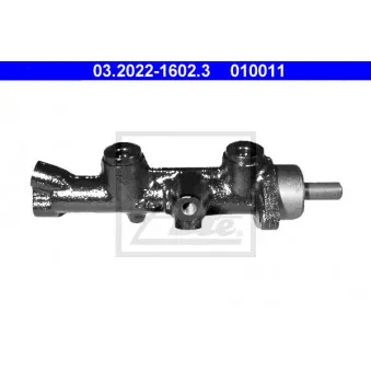 Maître-cylindre de frein ATE 03.2022-1602.3