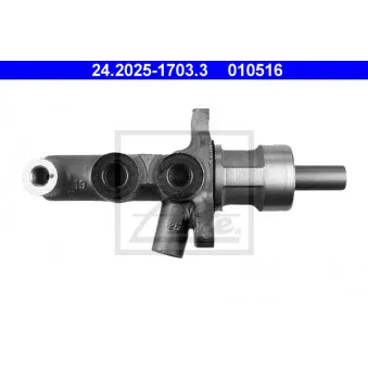 Maître-cylindre de frein ATE 24.2025-1703.3