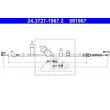 Tirette à câble, frein de stationnement ATE 24.3727-1967.2 - Visuel 1