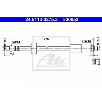 Flexible de frein ATE 24.5113-0275.3