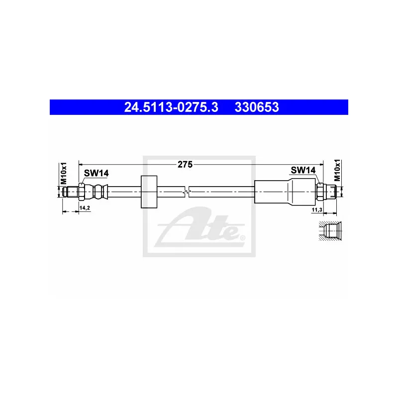 Flexible de frein ATE 24.5113-0275.3