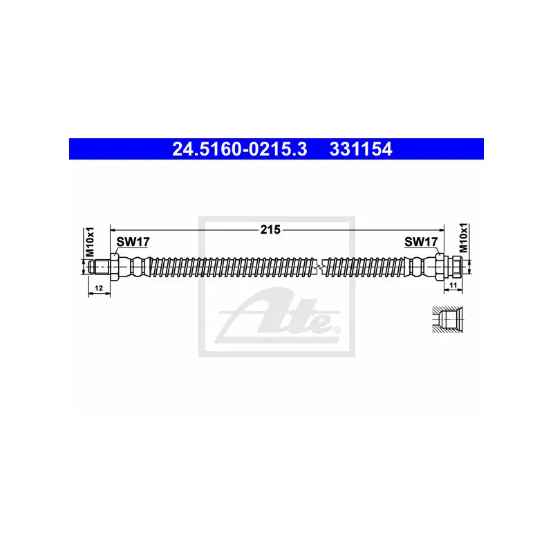 Flexible de frein ATE 24.5160-0215.3