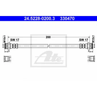 Flexible de frein ATE 24.5228-0200.3