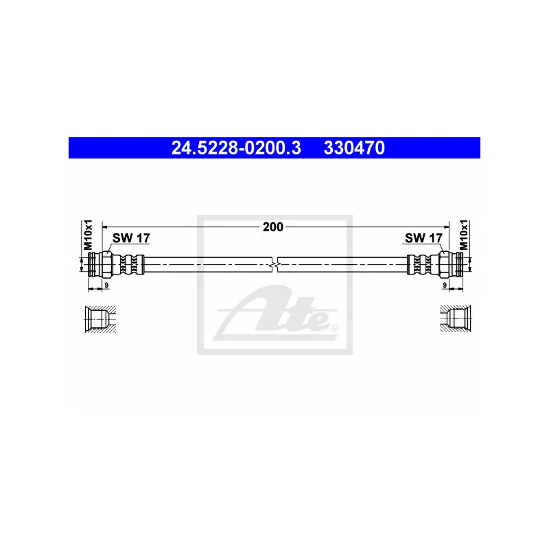 Flexible de frein ATE 24.5228-0200.3