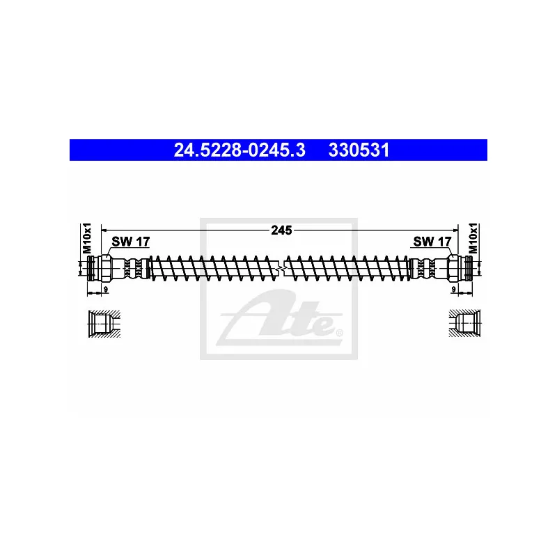 Flexible de frein ATE 24.5228-0245.3