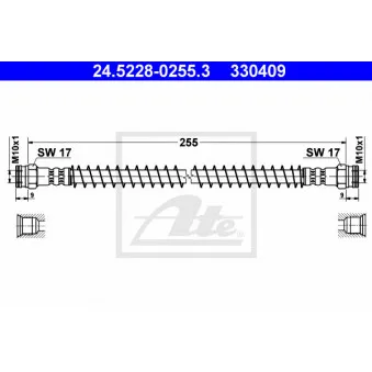 Flexible de frein ATE 24.5228-0255.3