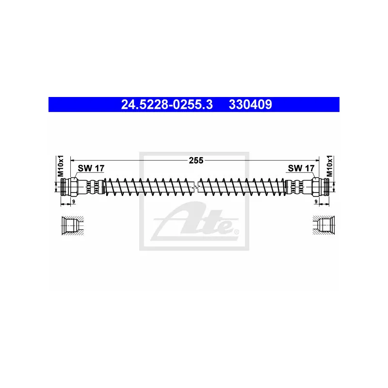 Flexible de frein ATE 24.5228-0255.3