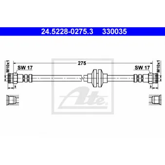 Flexible de frein ATE 24.5228-0275.3