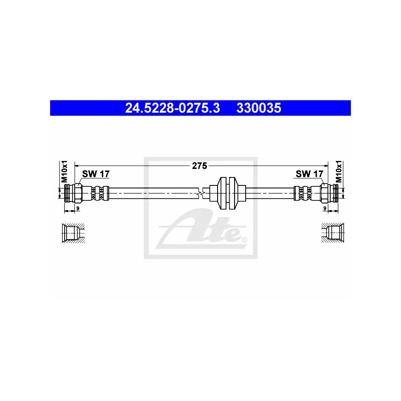 Flexible de frein ATE 24.5228-0275.3