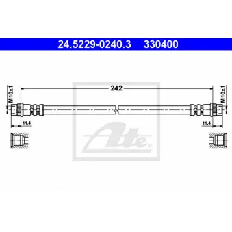 Flexible de frein ATE 24.5229-0240.3