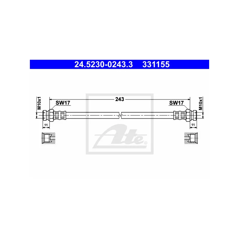 Flexible de frein ATE 24.5230-0243.3