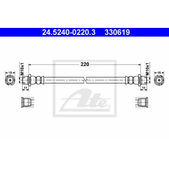 Flexible de frein ATE 24.5240-0220.3