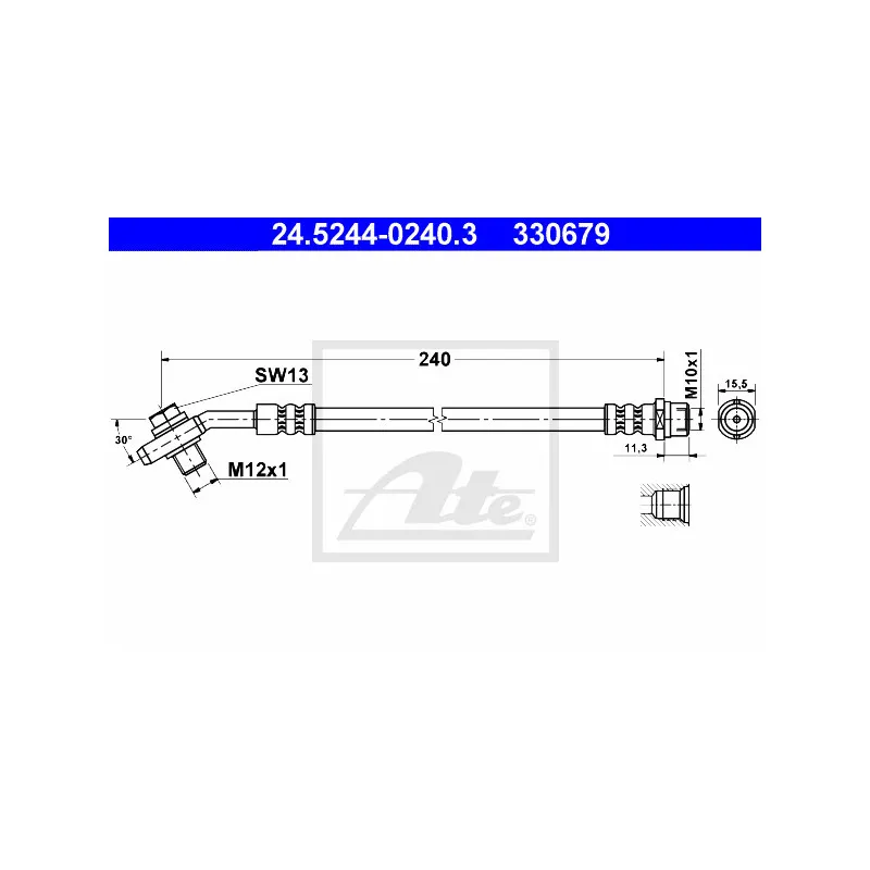 Flexible de frein ATE 24.5244-0240.3