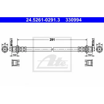 Flexible de frein ATE 24.5261-0291.3