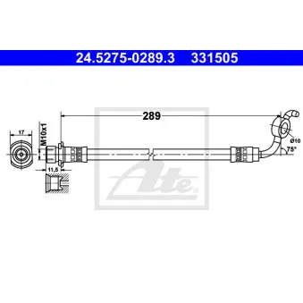 Flexible de frein ATE 24.5275-0289.3