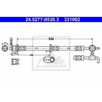 Flexible de frein ATE 24.5277-0530.3