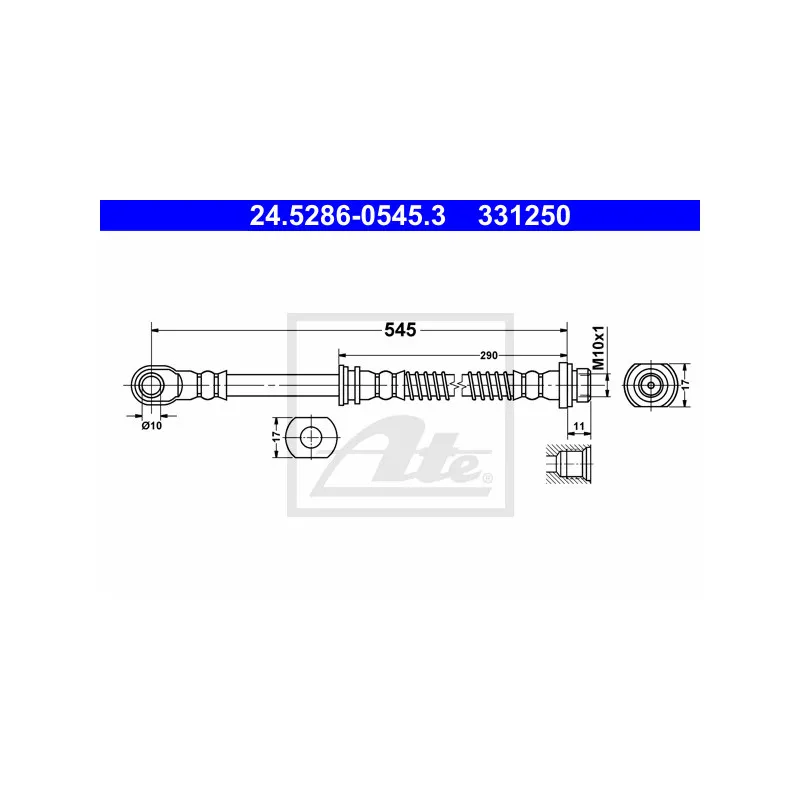 Flexible de frein ATE 24.5286-0545.3