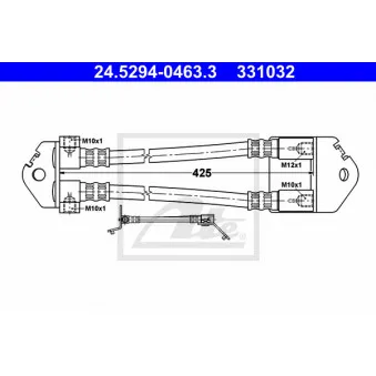 Flexible de frein ATE 24.5294-0463.3