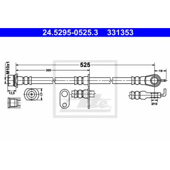 Flexible de frein ATE 24.5295-0525.3