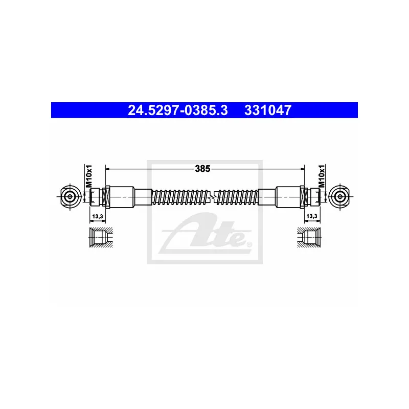 Flexible de frein ATE 24.5297-0385.3