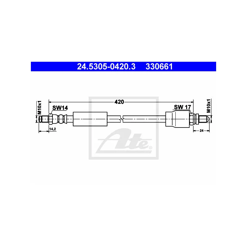 Flexible de frein ATE 24.5305-0420.3