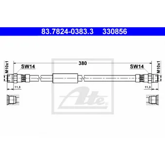 Flexible de frein ATE 83.7824-0383.3