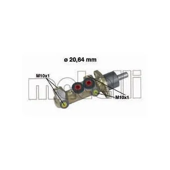 Maître-cylindre de frein METELLI 05-0044