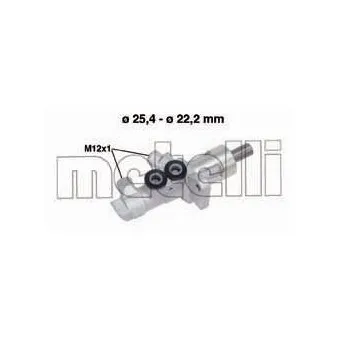 Maître-cylindre de frein METELLI 05-0744