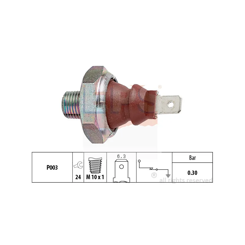Indicateur de pression d'huile EPS 1.800.007