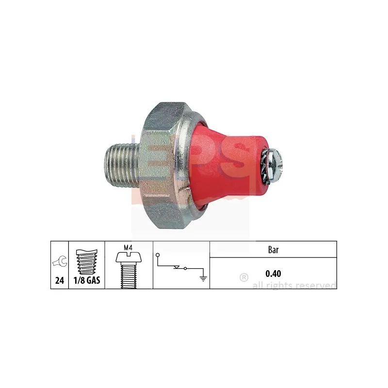 Indicateur de pression d'huile EPS 1.800.014