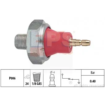 Indicateur de pression d'huile EPS 1.800.015