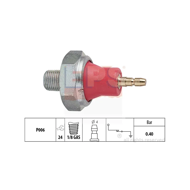 Indicateur de pression d'huile EPS 1.800.015