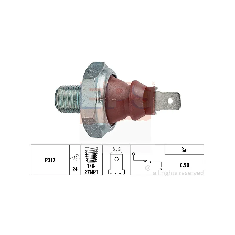 Indicateur de pression d'huile EPS 1.800.047