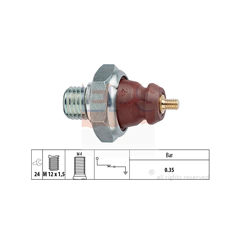 Indicateur de pression d'huile EPS 1.800.057