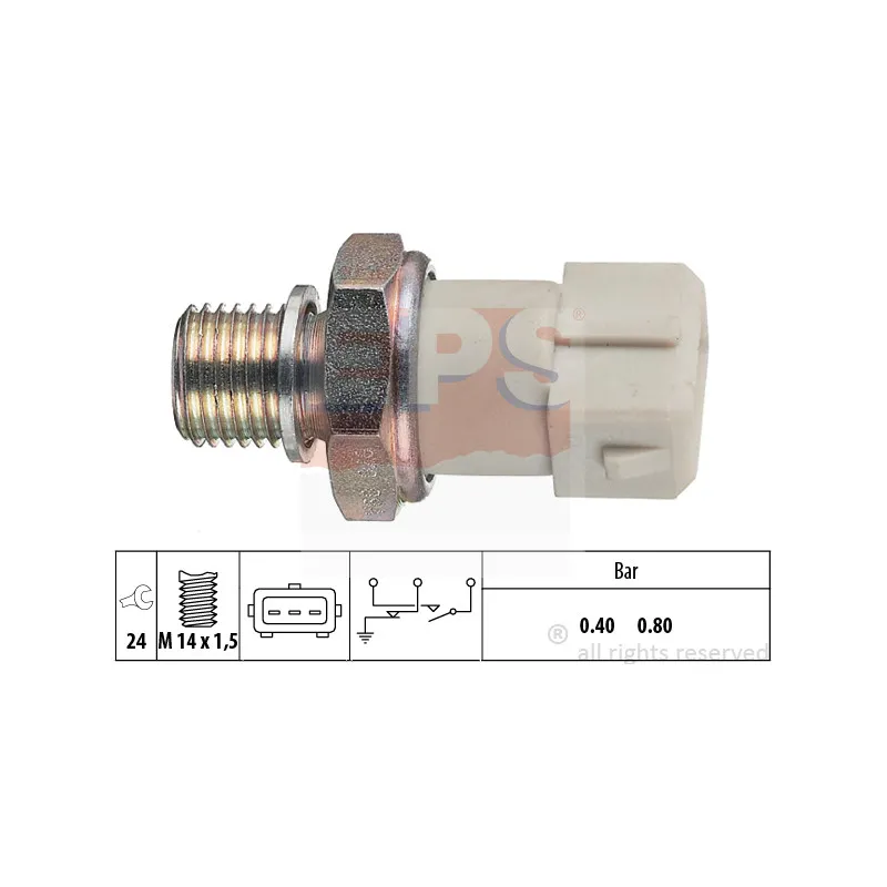 Indicateur de pression d'huile EPS 1.800.070