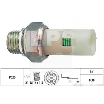 Indicateur de pression d'huile EPS 1.800.076