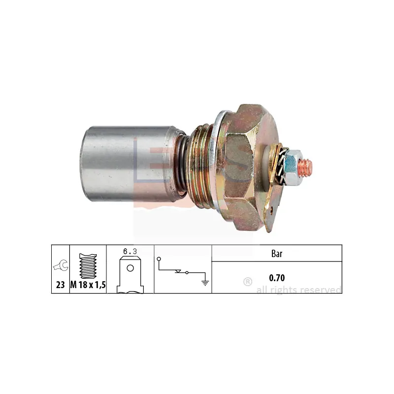 Indicateur de pression d'huile EPS 1.800.082