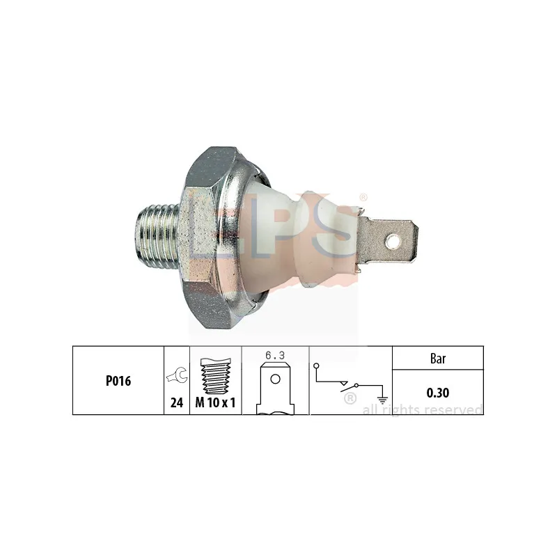 Indicateur de pression d'huile EPS 1.800.085