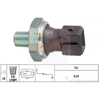Indicateur de pression d'huile EPS 1.800.091