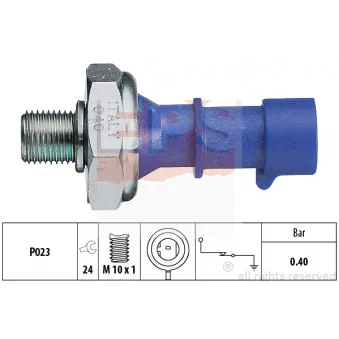 Indicateur de pression d'huile EPS 1.800.183