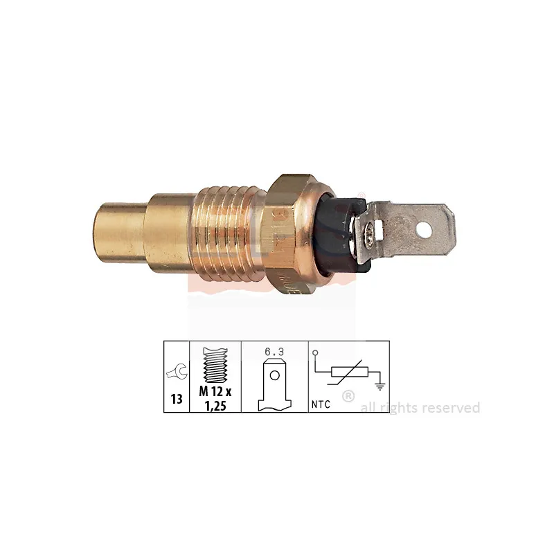 Sonde de température, liquide de refroidissement EPS 1.830.121