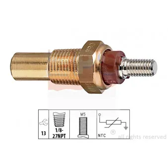 Sonde de température, liquide de refroidissement EPS 1.830.180