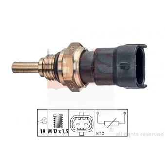 Sonde de température, liquide de refroidissement EPS 1.830.386