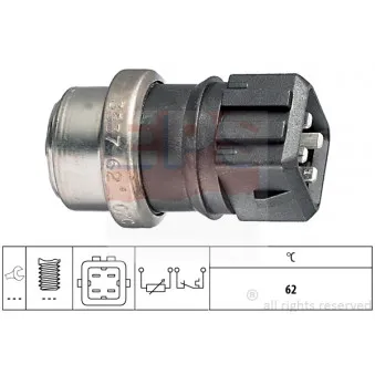 Sonde de température, liquide de refroidissement EPS 1.830.537