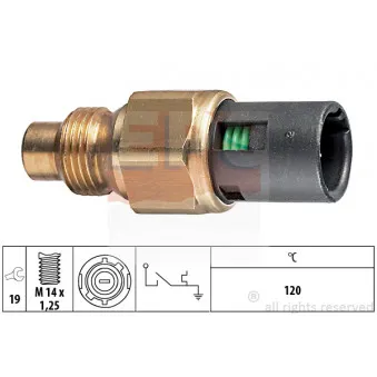 Contact thermique, voyant avertisseur de l'agent réfrigérant EPS 1.840.048